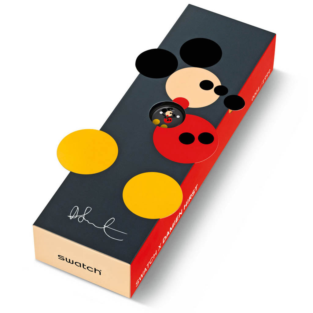 SPOT MICKEY by Damien Hirst