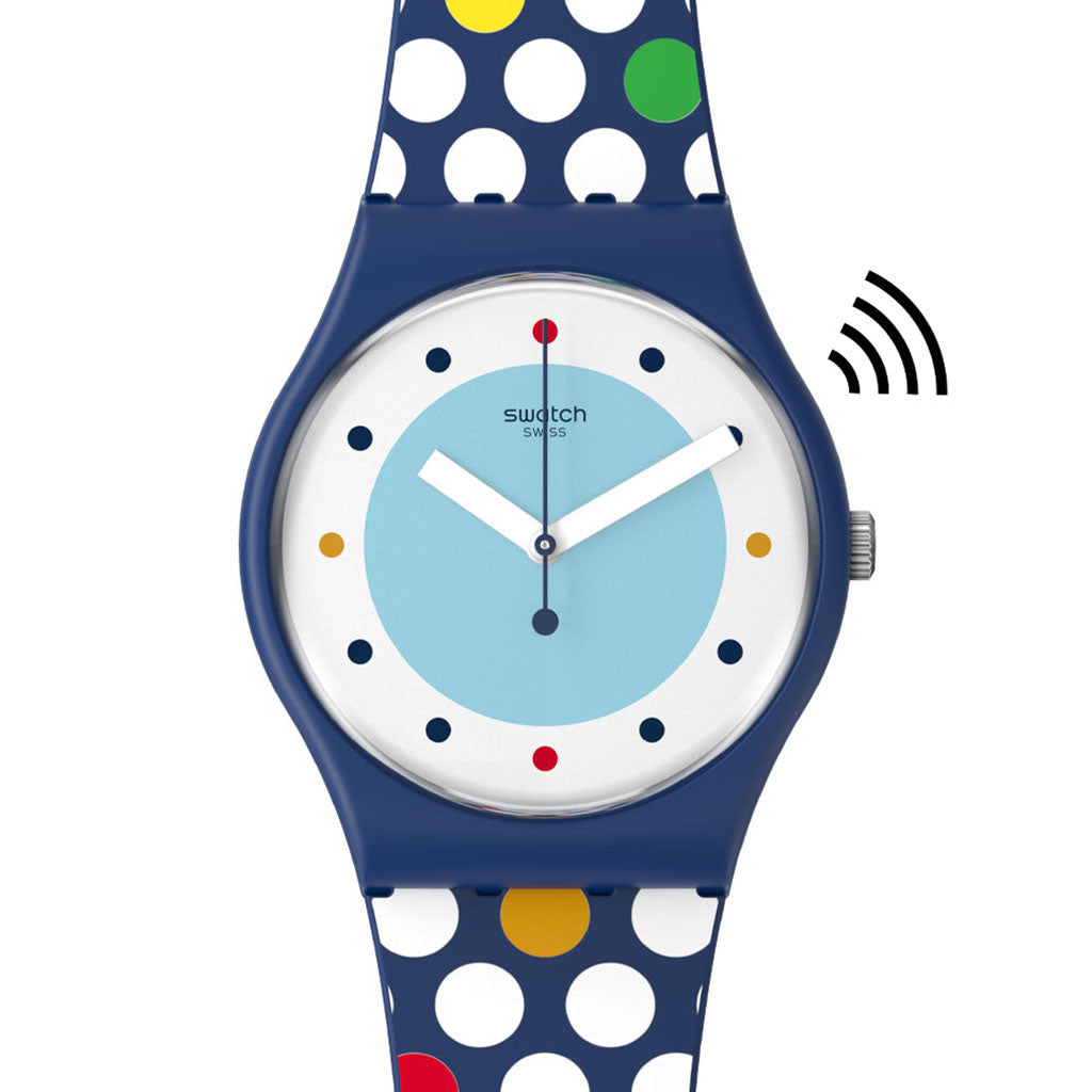 Swatch Gent Biosourced Spots Of Joy Pay! SO28N116-5300