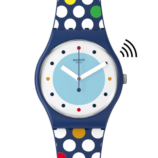 Swatch Gent Biosourced Spots Of Joy Pay! SO28N116-5300