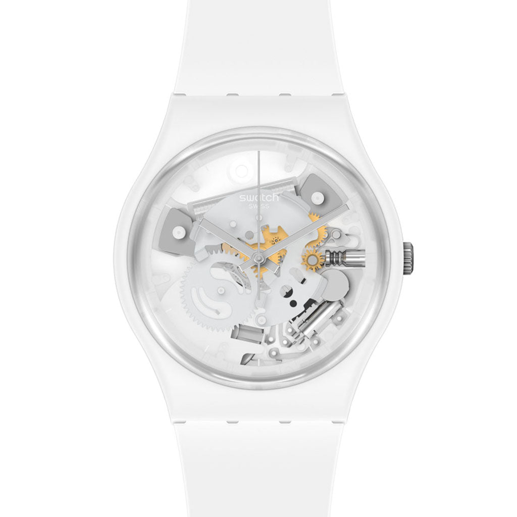 Swatch Originals Gent Spot Time White SO31W102