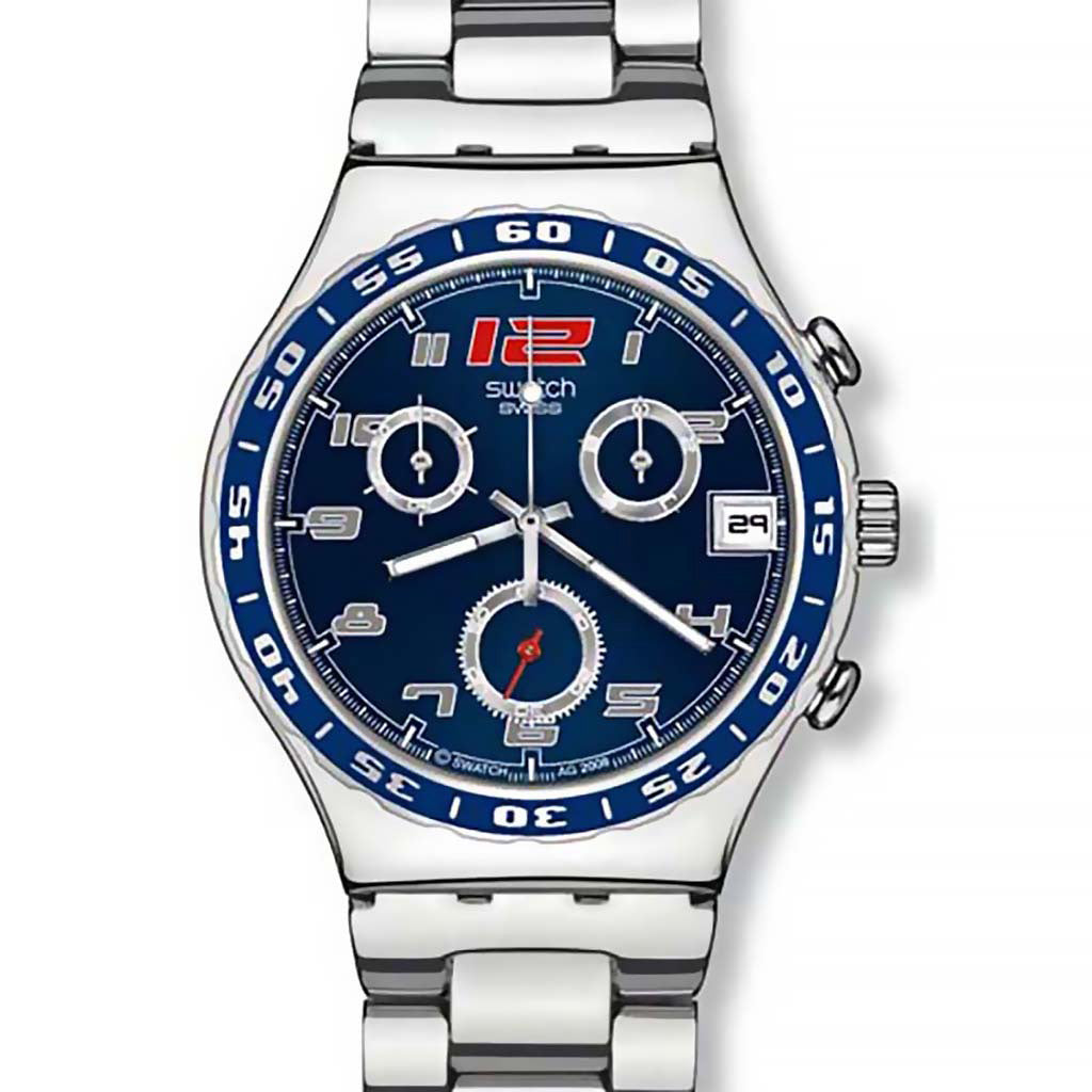 Swatch Irony Chrono Spymaker Blue YCS517G