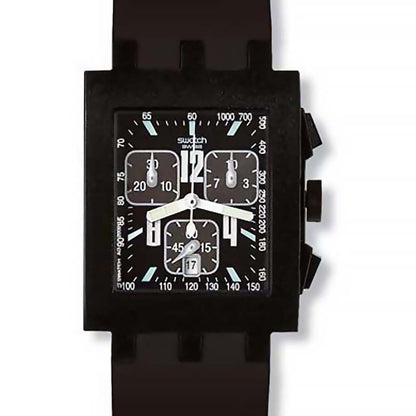 Swatch Square Chrono Straight Forward SUEB402
