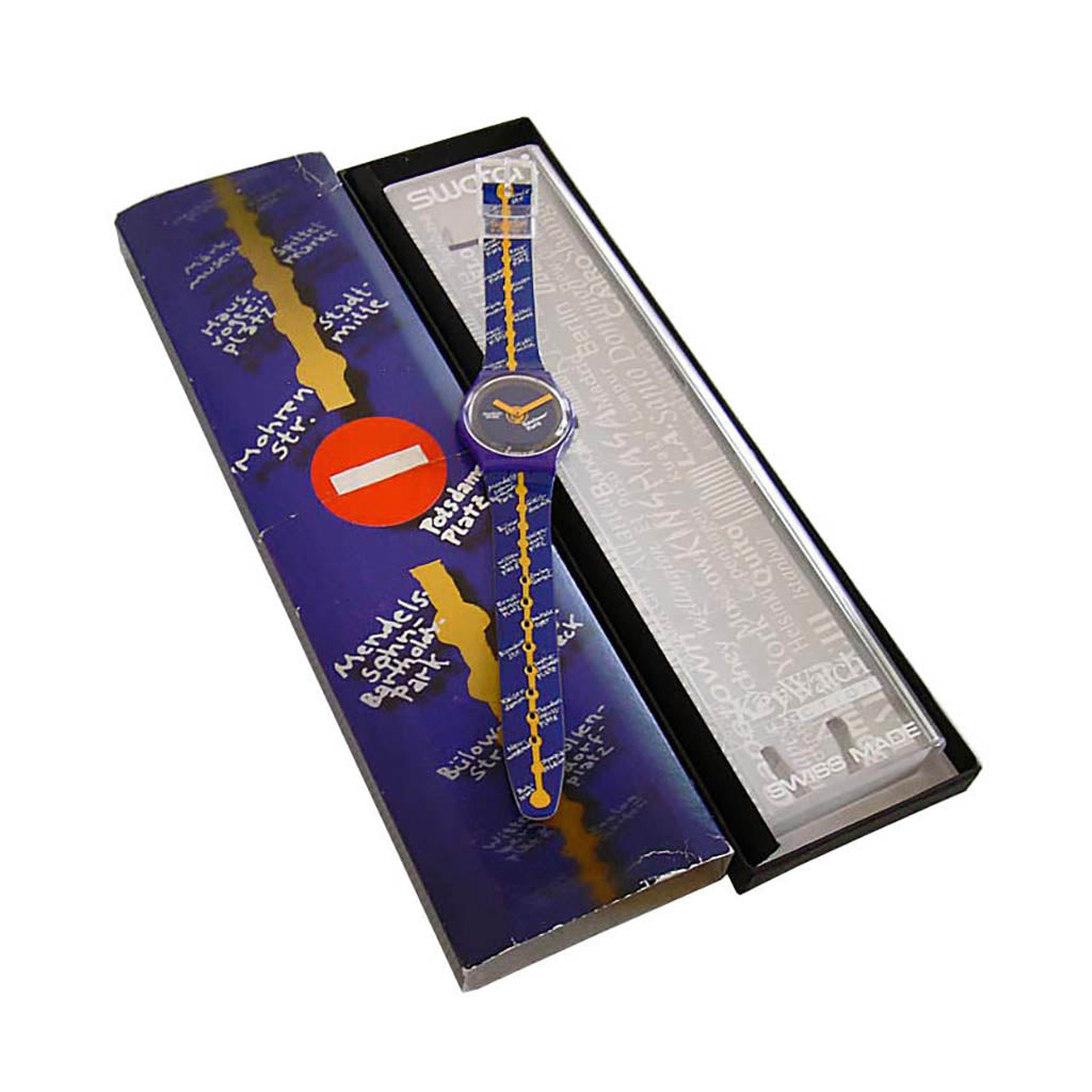 Swatch Berlin Potsdamer Platz Straight Line SKZ121Pack