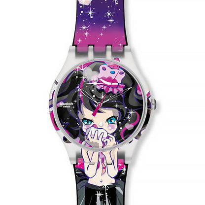 Swatch New GEnt STRAWBERRY SWITCHBLADE SUOZ110
