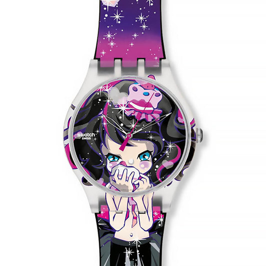 Swatch New GEnt STRAWBERRY SWITCHBLADE SUOZ110