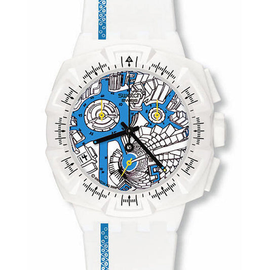 Swatch New Chrono Street Map Azure SUIW412
