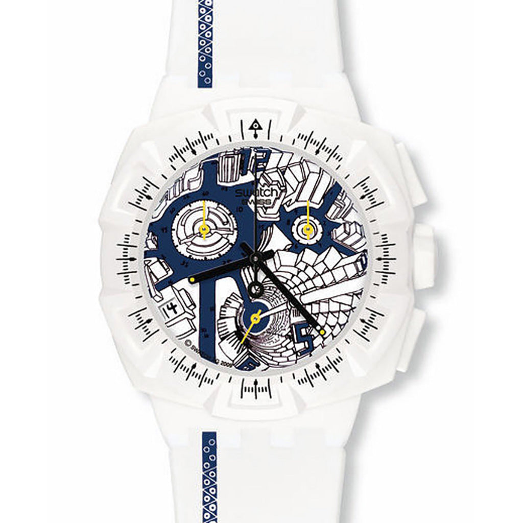 Swatch New Chrono Street Map Blue SUIW408