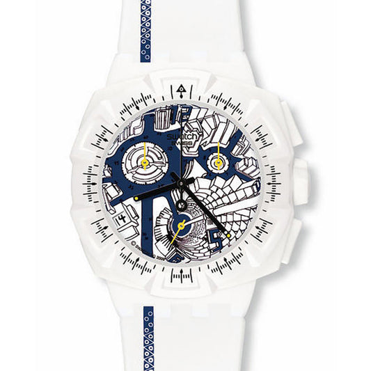 Swatch New Chrono Street Map Blue SUIW408