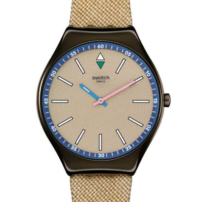 Swatch Armbanduhr Skin Irony SUNBAKED SANDSTONE SYXM100
