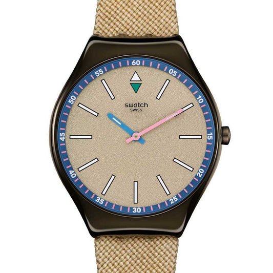 Swatch Armbanduhr Skin Irony SUNBAKED SANDSTONE SYXM100