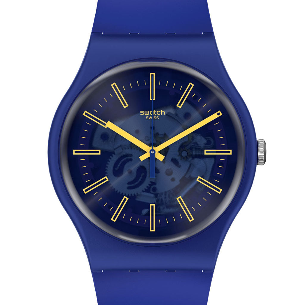 Swatch New Gent Biosourced Sunbrush Sky SO29N101