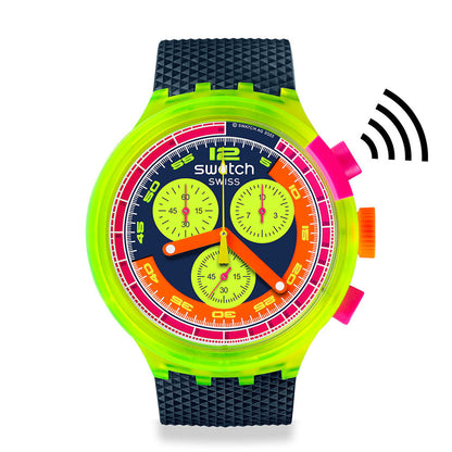 Swatch Big Bold Chrono Swatch Neon to The Max Pay! SB06J101-5300