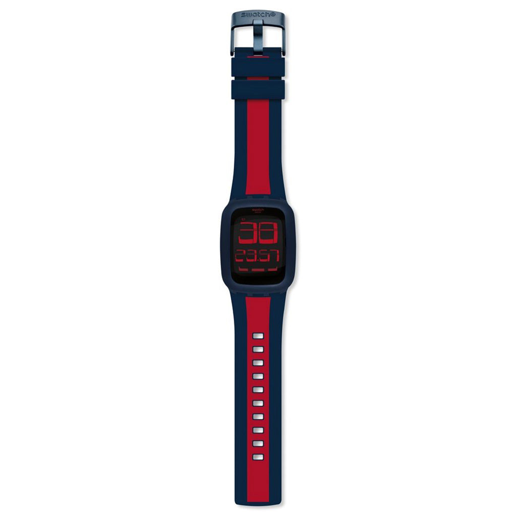 SWATCH TOUCH DARK BLUE & RED