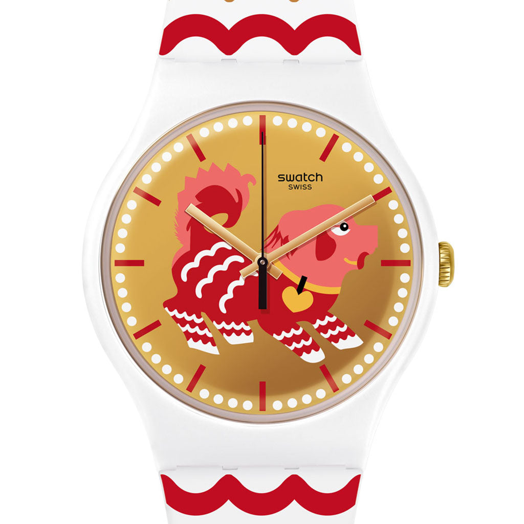 Swatch New Gent Chinese New Year Special 2018 Swatch Woof SUOZ266