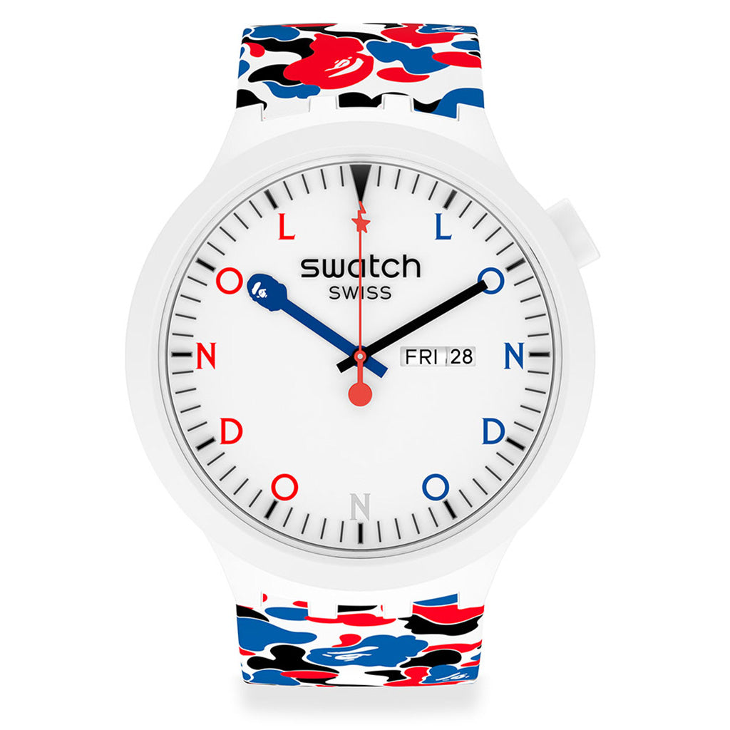 SWATCH X BAPE CONDUIT STREET - Limitiert