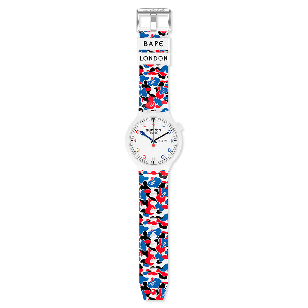 SWATCH X BAPE CONDUIT STREET - Limitiert