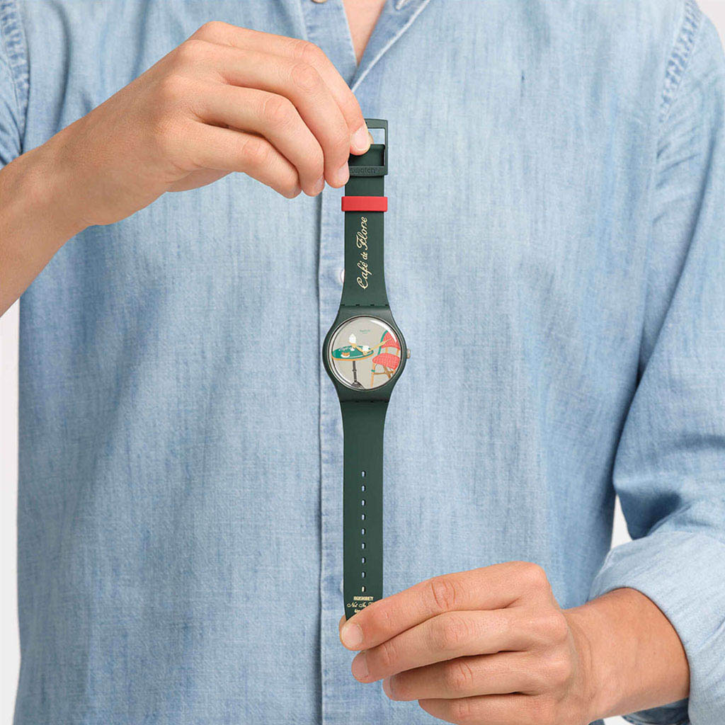 SWATCH X CAFÉ DE FLORE FOR NOT IN PARIS