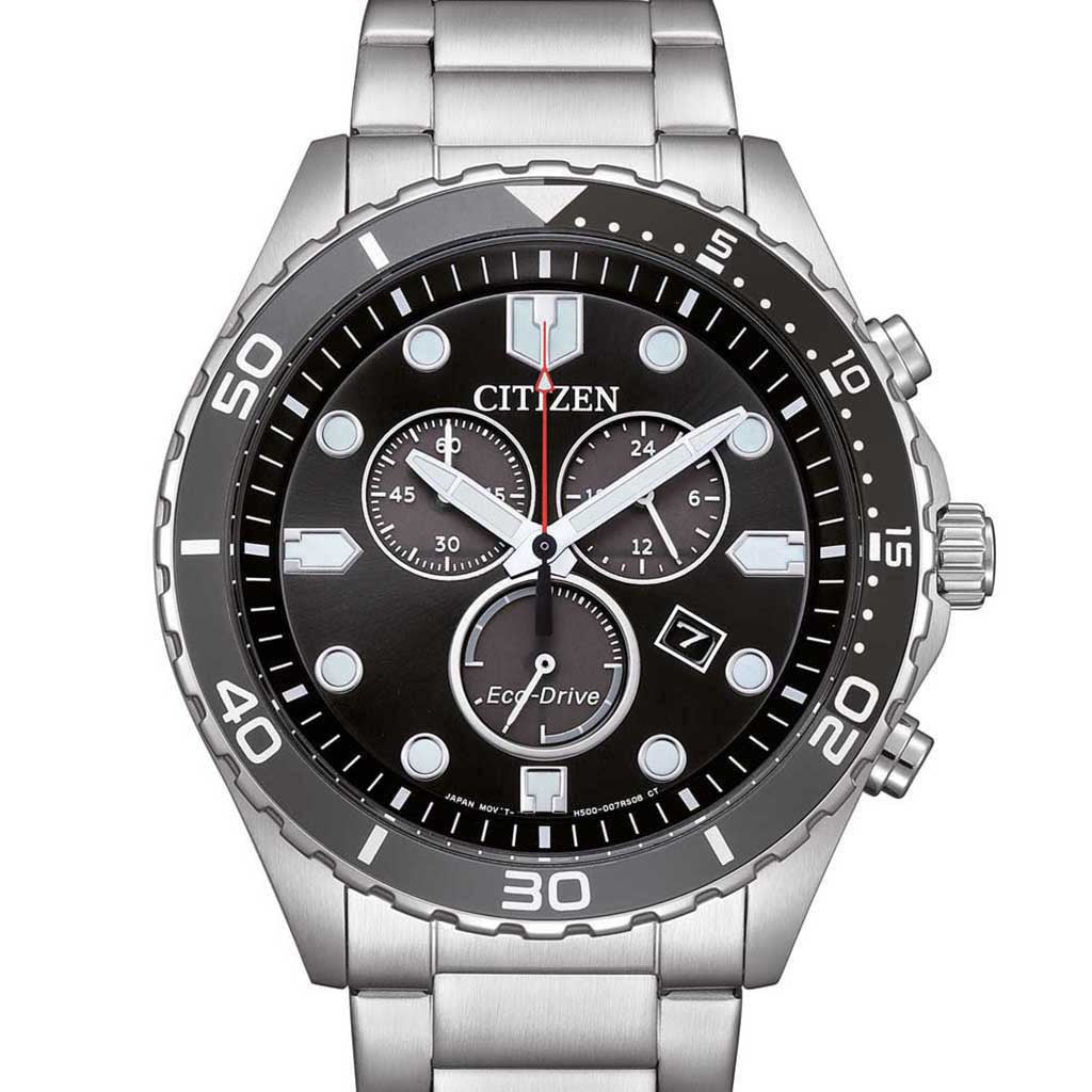 Citizen Sport Chrono Herren Armbanduhr AT2568-82E