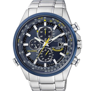 Citizen Promaster - Sky Herrenuhr AT8020-54L – Ausstellungsstück Chronograph mit silberfarbenem Edelstahlgehäuse und silberfarbenem Armband