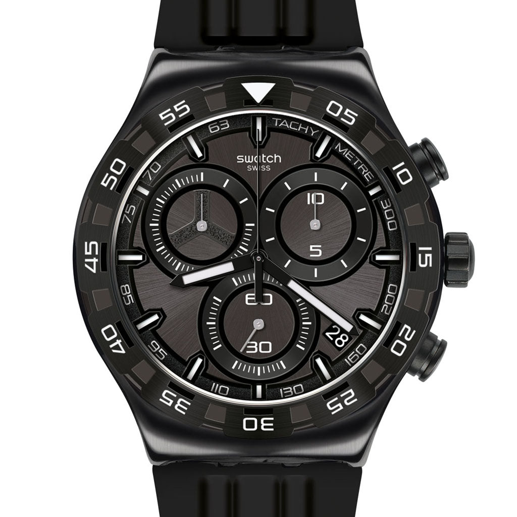 Swatch Irony New Chrono Teckno Black YVB409