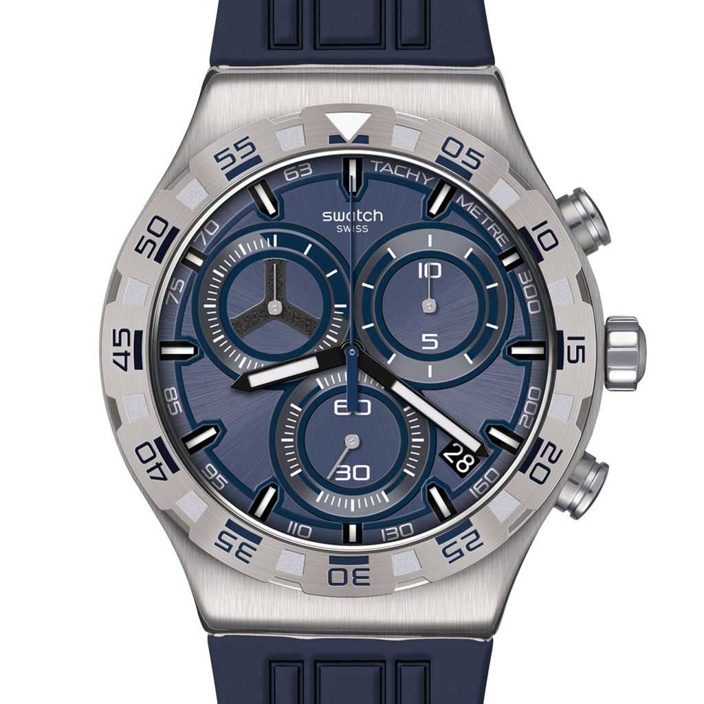 Swatch Irony New Chrono Teckno Blue YVS473
