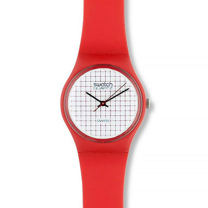 TENNIS GRID RED
