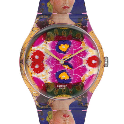 Swatch X Centre Pompidou New Gent Special The Frame, By Frida Kahlo SUOZ341