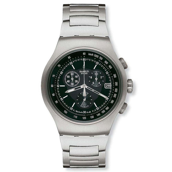 希少　swatch Irony Chrono THE MOONSCOPE クロノ Swatch Irony The Chrono The Moonscope YOS400G – Watchpapst