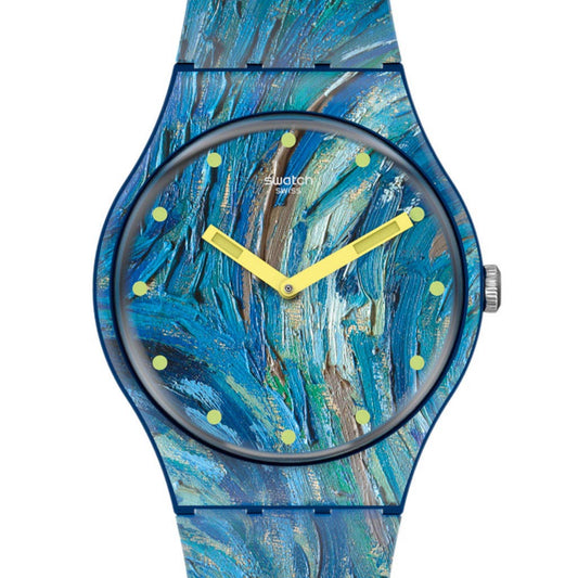 Swatch New Gent The Starry Night By Vincent Van Gogh SUOZ335