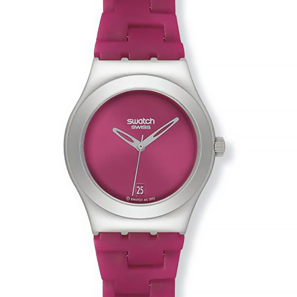 Swatch Irony Medium TILE FUCHSIA YLS 4009