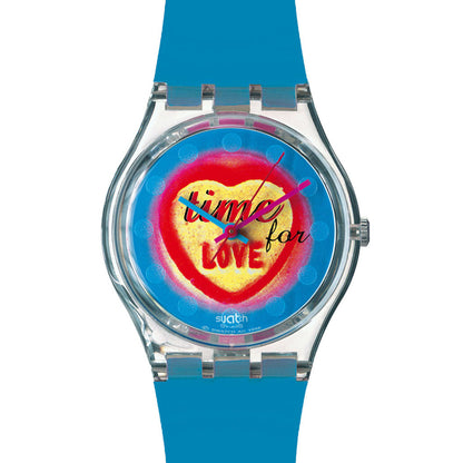 Swatch Gent Time For Love Cobalt GK293C