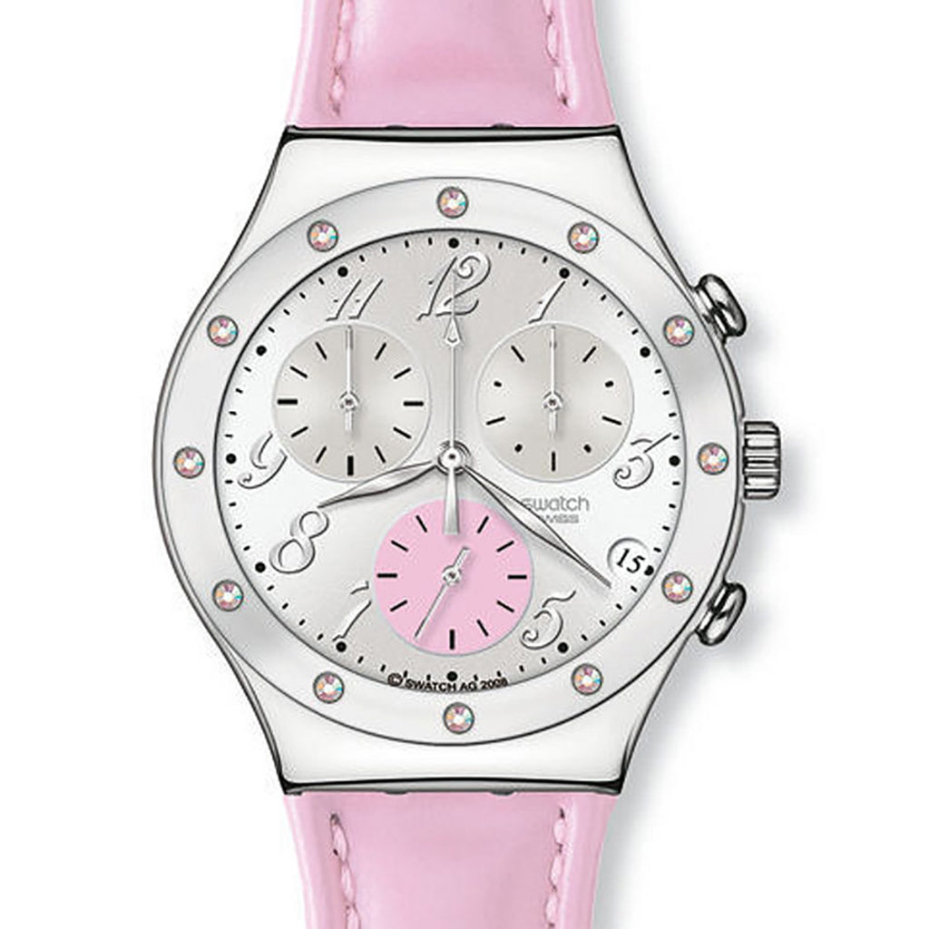 Swatch Irony Chrono Time in Rose YCS513