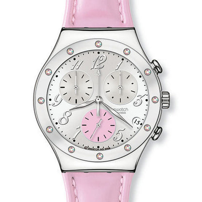 Swatch Irony Chrono Time in Rose YCS513