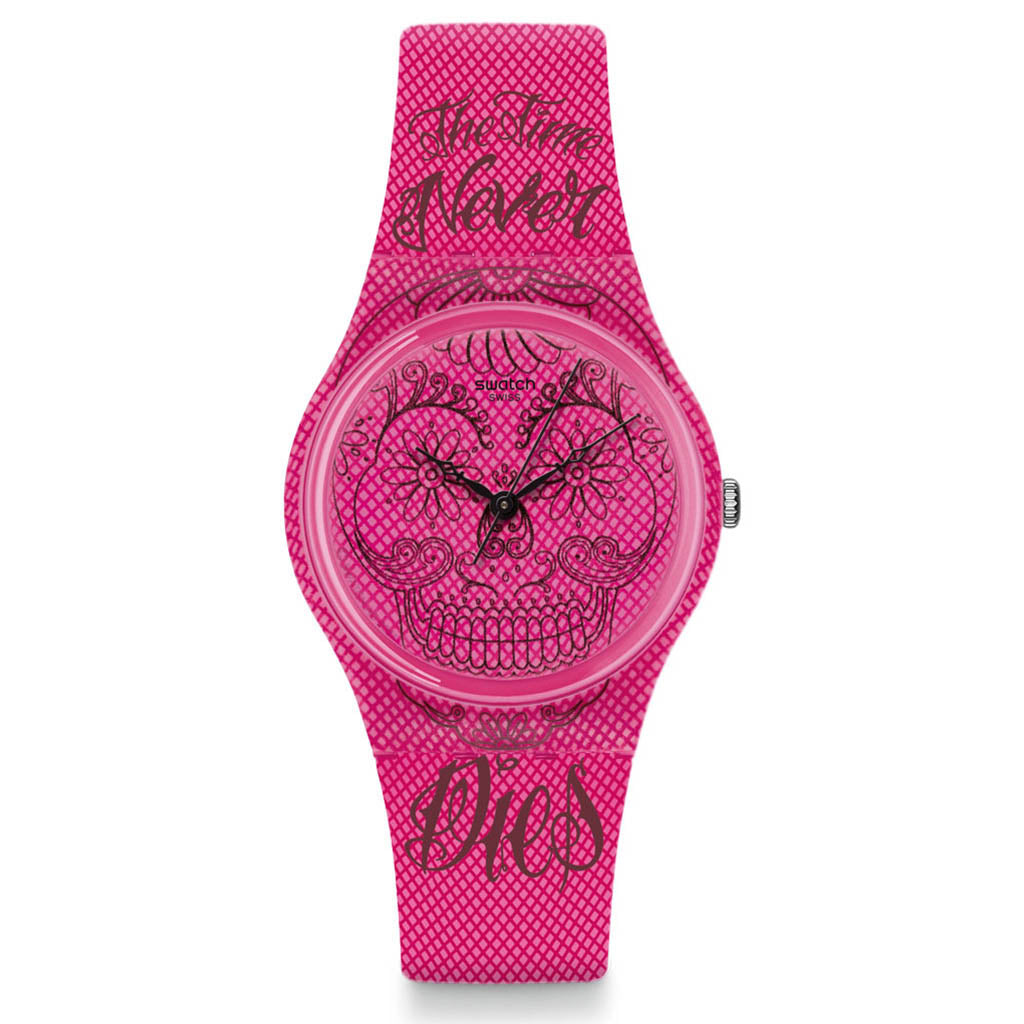 TIME NEVER DIES PINK