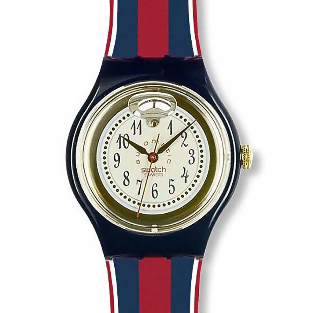 Swatch Automatic Time & Stripes Variante SAN105C
