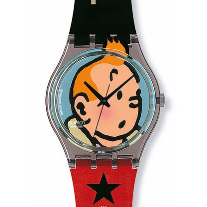 Swatch Gent LES AVENTURES DE TINTIN GM165