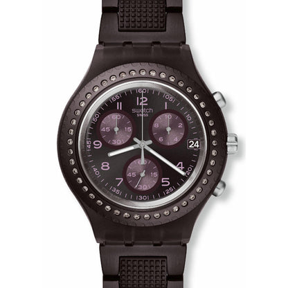 Swatch Irony Diaphane Chrono Tobacco Scent SVCV4000AG