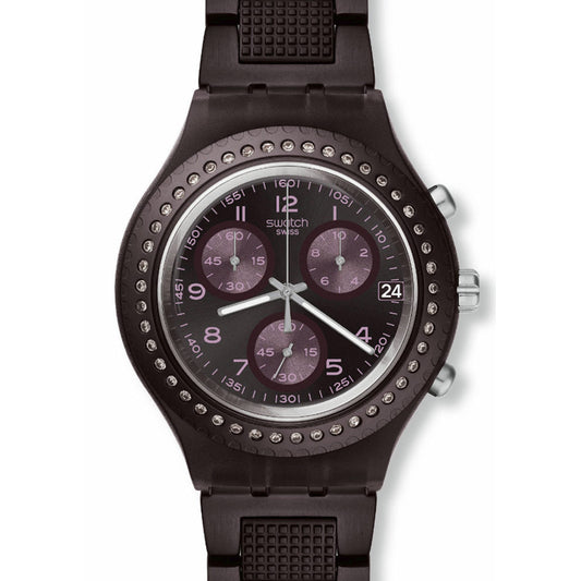 Swatch Irony Diaphane Chrono Tobacco Scent SVCV4000AG