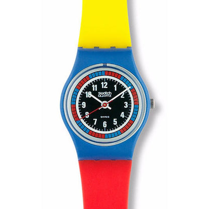 Swatch Lady TRI COLOR RACER LS102