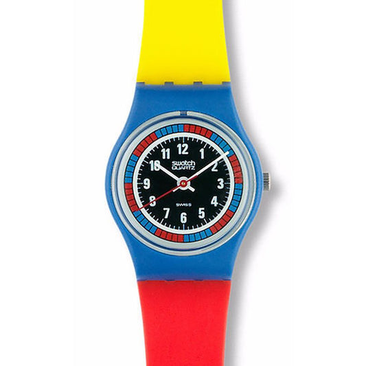 Swatch Lady TRI COLOR RACER LS102