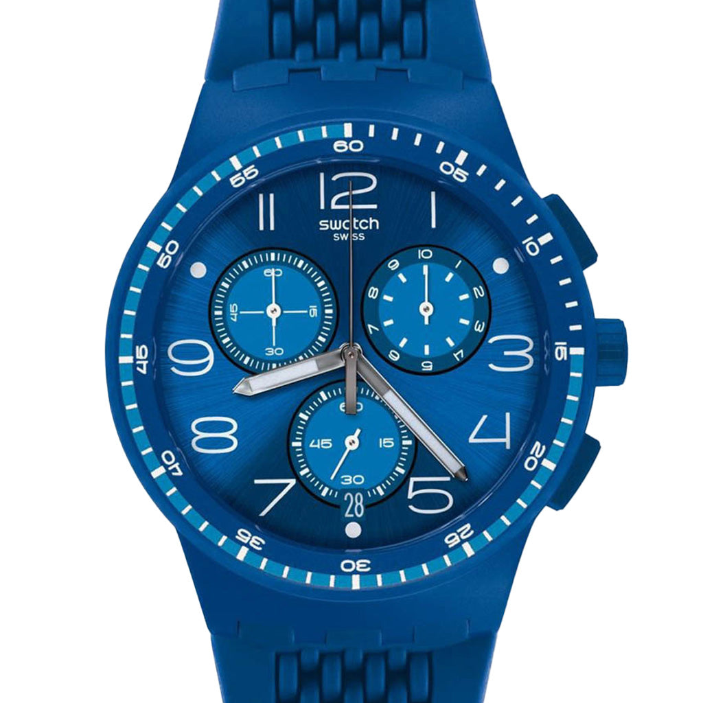 Swatch Chrono Plastic Triple Blue SUSN415
