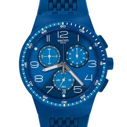 Swatch Chrono Plastic Triple Blue SUSN415