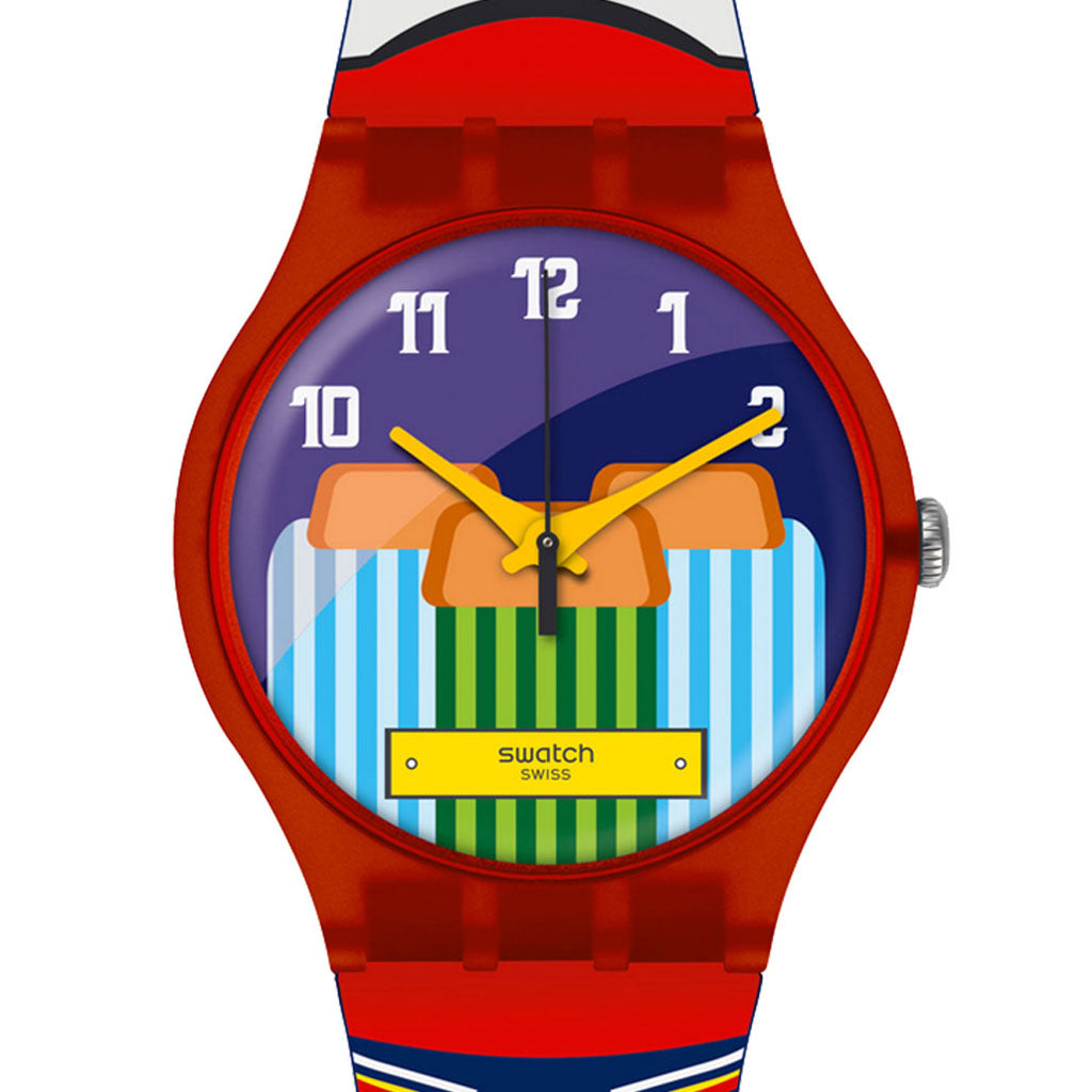 Swatch New Gent Destination Special Bangkok 2018 Tuk Tuk Sam-Lor SUOZ284