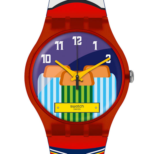 Swatch New Gent Destination Special Bangkok 2018 Tuk Tuk Sam-Lor SUOZ284