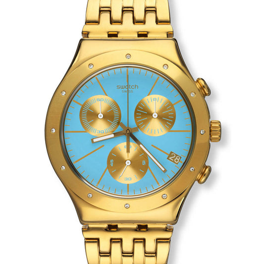 Swatch Irony Chrono Turchesa YCG413G