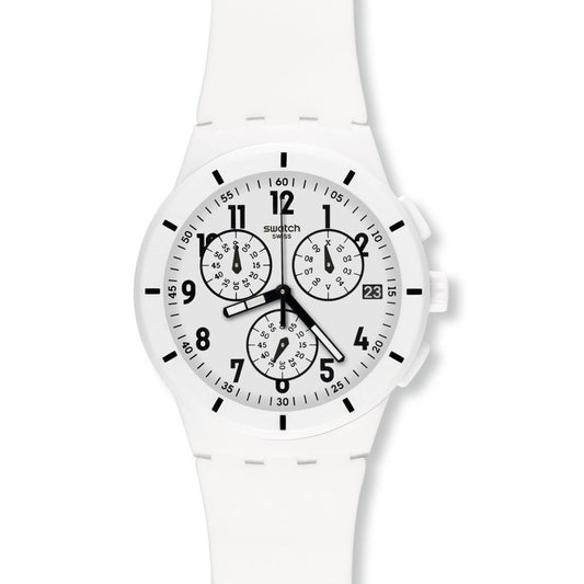 Swatch Chrono Plastic Twice Again White SUSW402