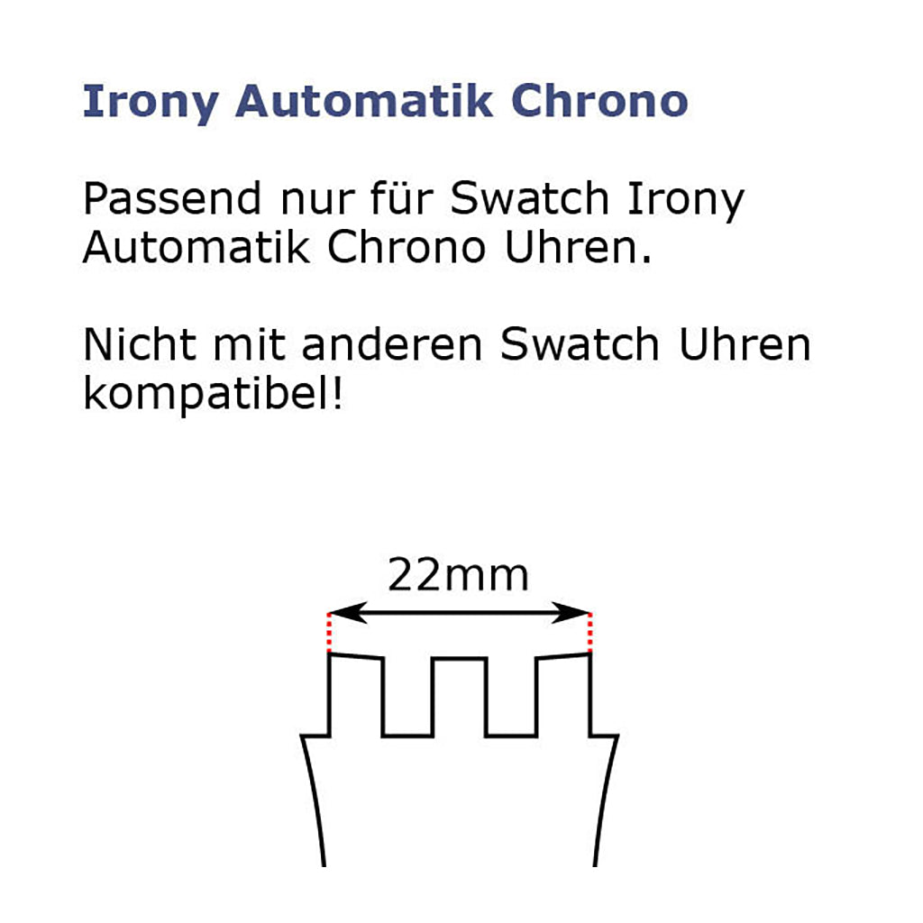 Swatch Ersatzband Right Track Brown ASVGK408