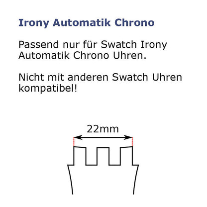Swatch Ersatzband Right Track Brown ASVGK408