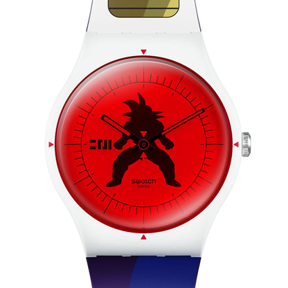 Swatch x Dragonball Z New Gent Special Vegeta X Swatch SUOZ348