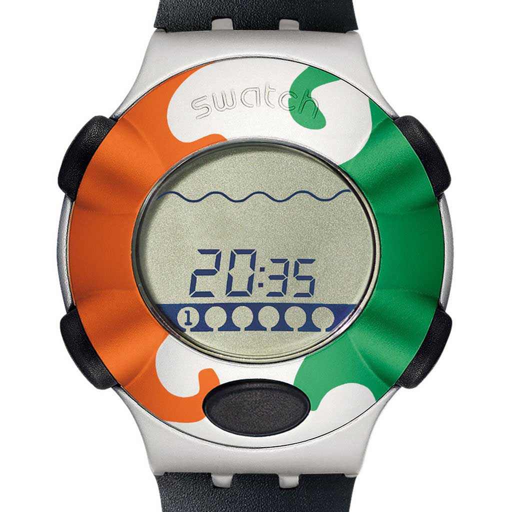 Swatch Irony .Beat Virtual Wave (Bezel Ivory Coast) YQS1003CC